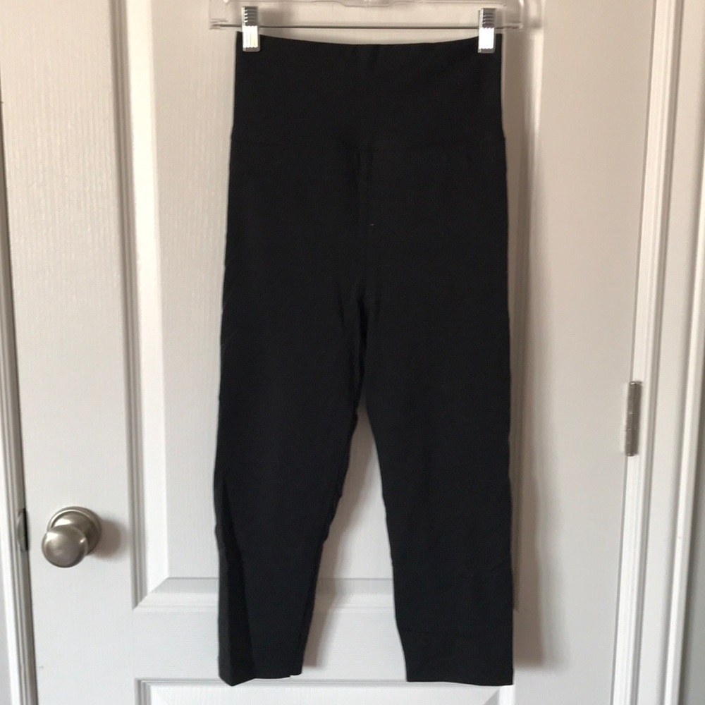 crop compression high waist leggings